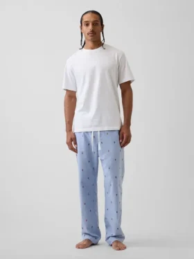 Pyjamasbukser med avslappet passform