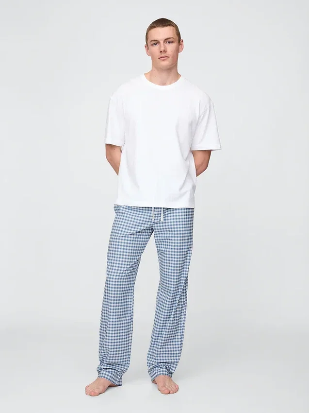 Pyjamasbukser med avslappet passform