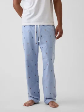 Pyjamasbukser med avslappet passform