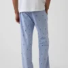 Pyjamasbukser med avslappet passform