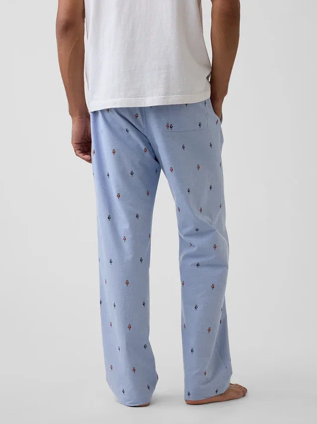 Pyjamasbukser med avslappet passform