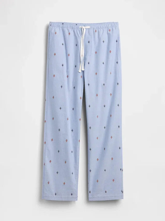 Pyjamasbukser med avslappet passform