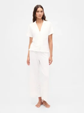 Pyjamasbukser med volanger