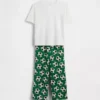 Pyjamasett for barn i resirkulert materiale