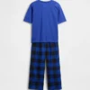 Pyjamasett for barn i resirkulert materiale