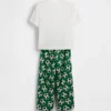 Pyjamasett for barn i resirkulert materiale