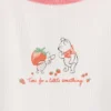Pyjamasett for barn med Winnie the Pooh i resirkulert ribbestrikk i Shorts