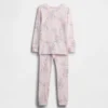 Pyjamasett i økologisk børstet bomull for Baby og Småbarn