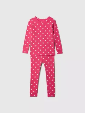 Pyjamasett i økologisk børstet bomull for Baby og Småbarn