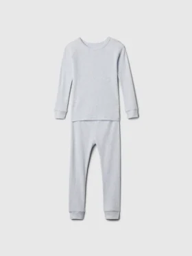 Pyjamasett i økologisk børstet bomull for Baby og Småbarn