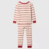 Pyjamasett i økologisk børstet bomull for Baby og Småbarn