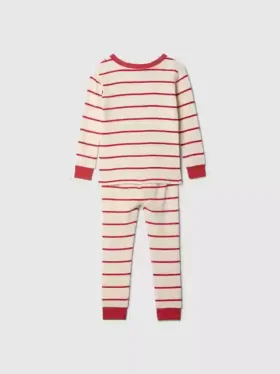 Pyjamasett i økologisk børstet bomull for Baby og Småbarn