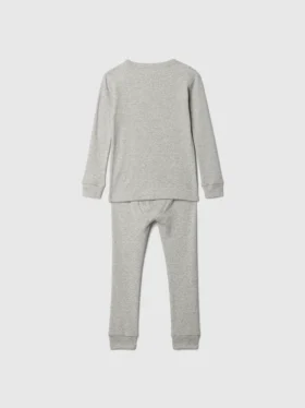 Pyjamasett i økologisk børstet bomull for Baby og Småbarn