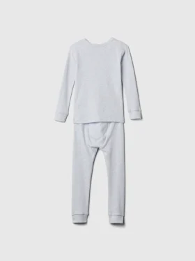Pyjamasett i økologisk børstet bomull for Baby og Småbarn
