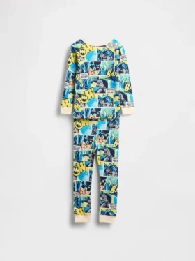 Pyjamasett i økologisk børstet bomull for Baby og Småbarn