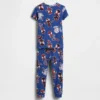 Pyjamasett i økologisk børstet bomull fra Marvel for Baby og Småbarn