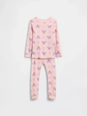 Pyjamasett i økologisk børstet bomull fra Sesame Street for Baby og Småbarn