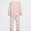 Pyjamasett i økologisk børstet bomull fra Sesame Street for Baby og Småbarn