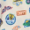 Pyjamasett i økologisk børstet bomull med Hot Wheels-mønster for Baby og Småbarn