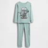 Pyjamasett i økologisk børstet bomull med Star Wars-motiv for Baby og Småbarn