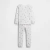 Pyjamasett i økologisk børstet bomull med Winnie the Pooh-motiv for Baby og Småbarn