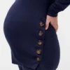 Pyjamasett i modal med ribbestrikk for mammaklær