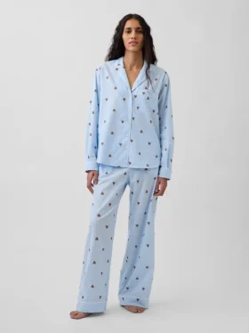 Pyjamasett i poplin
