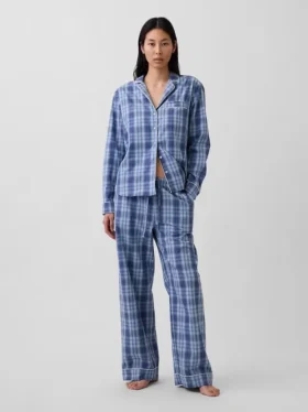 Pyjamasett i poplin