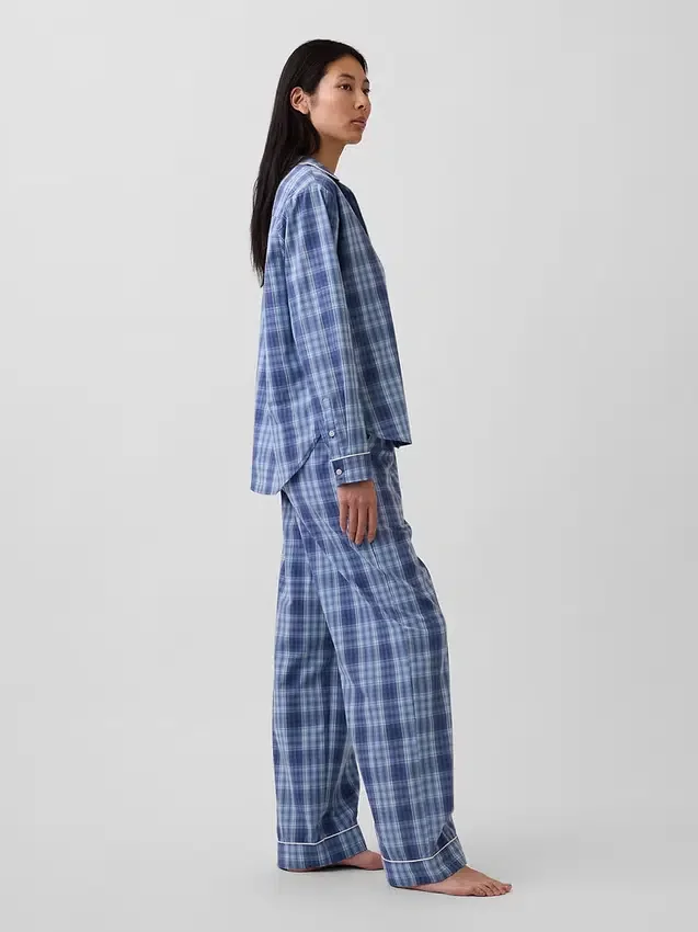 Pyjamasett i poplin