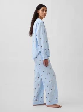 Pyjamasett i poplin