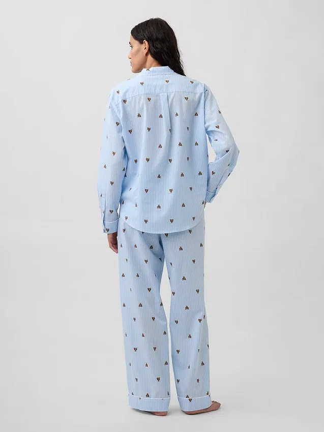 Pyjamasett i poplin