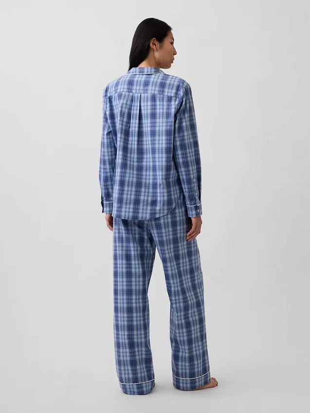 Pyjamasett i poplin