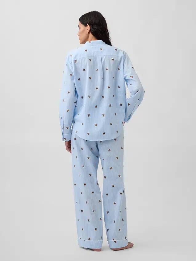 Pyjamasett i poplin