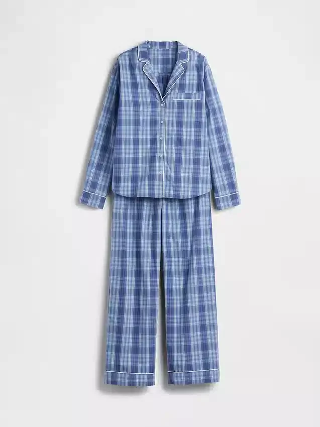 Pyjamasett i poplin