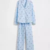 Pyjamasett i poplin