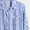 Pyjamasett i resirkulert flanell for barn