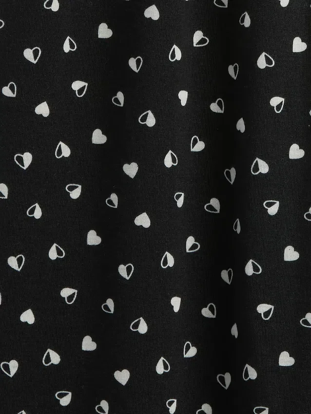 Pyjamasett med gjenvunnet tank-top for barn