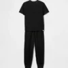 Pyjamasett med joggebukse i resirkulert materiale for barn