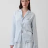 Pyjamaskjorte i poplin