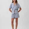 Pyjamaskjorte i poplin