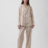 Pyjamaskjorte i poplin