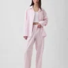 Pyjamasbukser i poplin