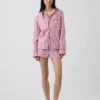 Pyjamaskjorte i poplin