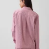 Pyjamaskjorte i poplin