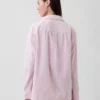 Pyjamaskjorte i poplin
