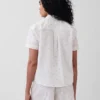 Pyjamaskjorte i poplin