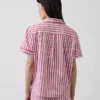 Pyjamaskjorte i poplin
