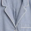 Pyjamaskjorte i poplin