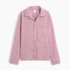 Pyjamaskjorte i poplin