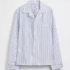 Pyjamaskjorte i poplin